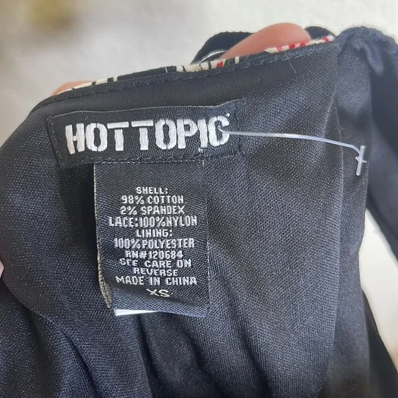 Hot Topic Wednesday Addams Meets Floral - Picture 9 of 9